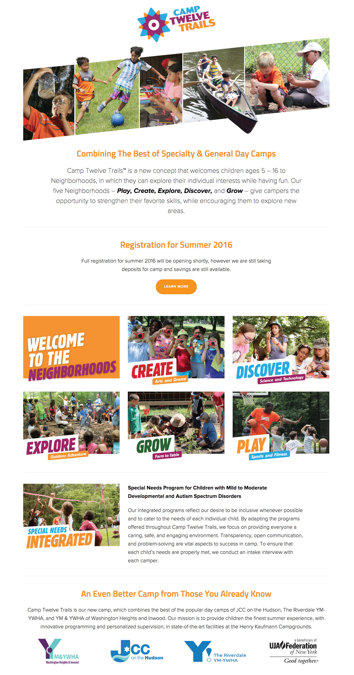 New Website Helps New Brand Helps Three Camps Merge into One Red