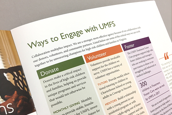 UMFS Annual Report 2017 Engage