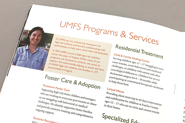 UMFS Annual Report 2017 Programs