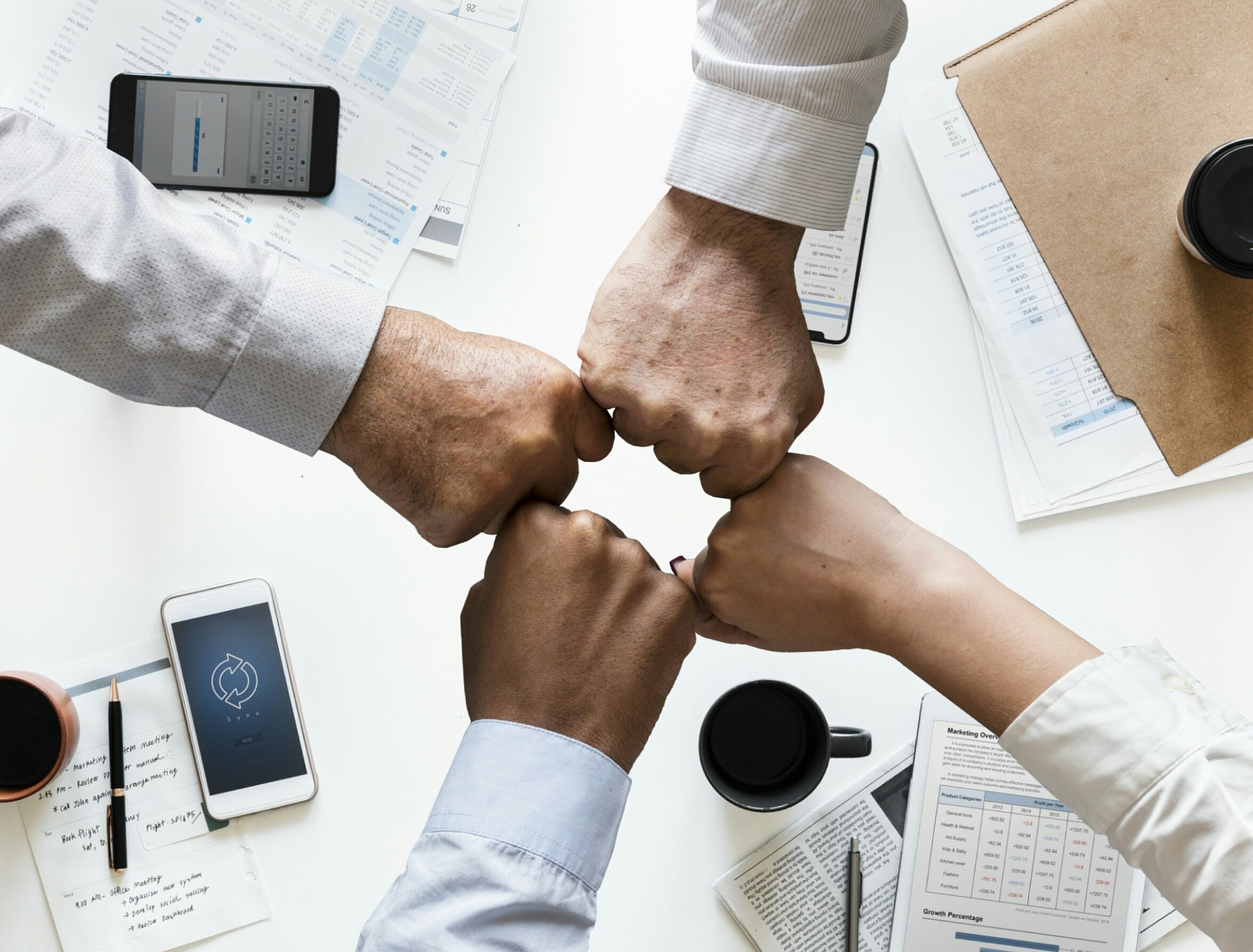 Board working together