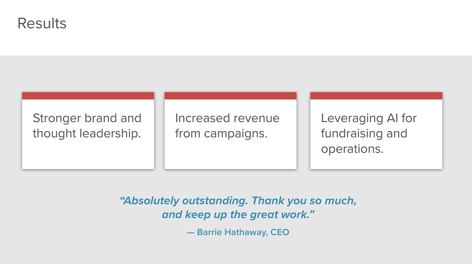 Achieving results for JobTrain